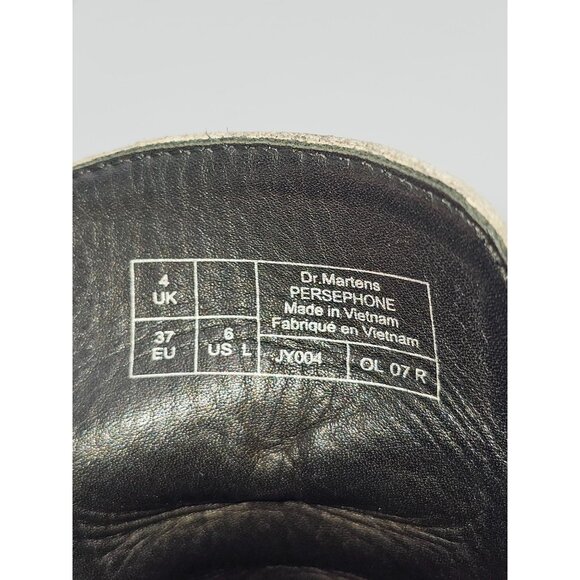 Dr. Martens Women's Beige Persephone Buttero Lace-Up Ankle Boot Size 6 2833 - Picture 8 of 16